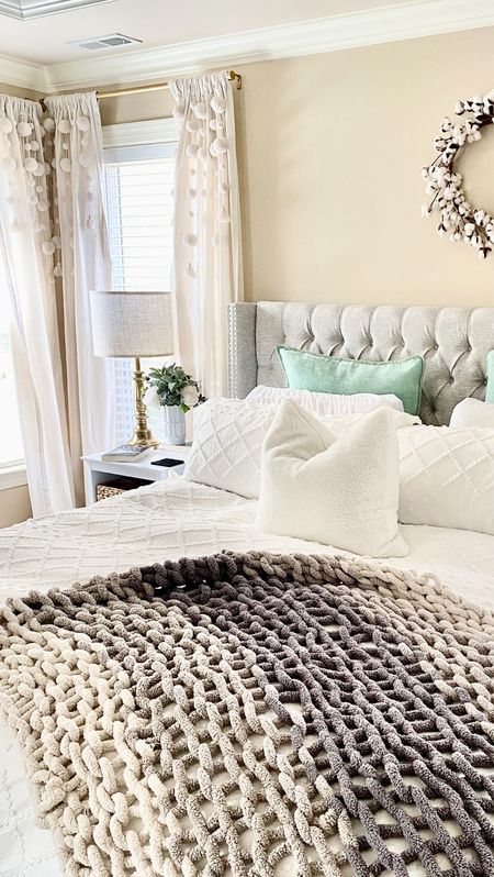 Light and airy bedroom refresh with all the boho vibes! My upholstered headboard is from Wayfair and it’s on sale now during the Memorial Day sale!

#LTKHome #LTKSaleAlert