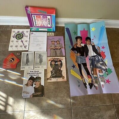 Mary Kate & Ashley Olsen Twins VHS & Magazine Fan Fun Club Kit MEGA LOT  | eBay | eBay US