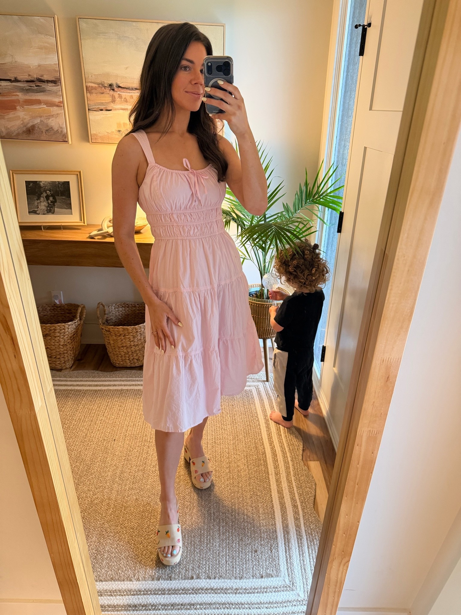 @Aritzia dress 💖💖 sold out in this length but there is a white option or mini option in multiple colors!!!  I’m in a small :)

#LTKootd #LTKgrwm #LTKmomlife