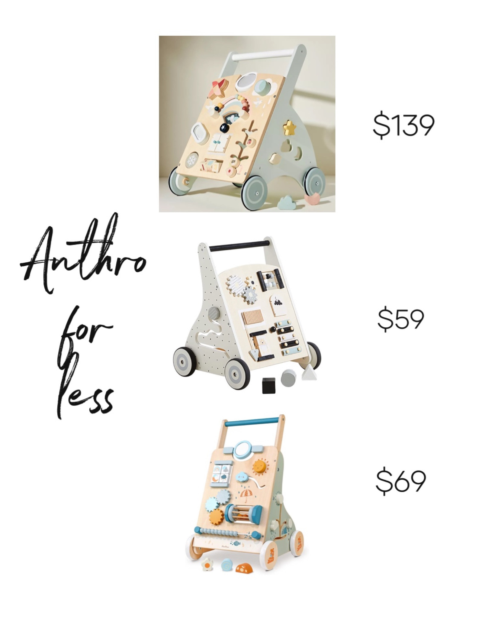 Anthro for less: baby activity walker

Amazon, inexpensive, affordable, wood, neutral, aesthetic, baby, toys, Walker, gift, wooden, toy, wheel, walking, Anthropologie, kid.

#LTKunder100 #LTKbaby #LTKkids