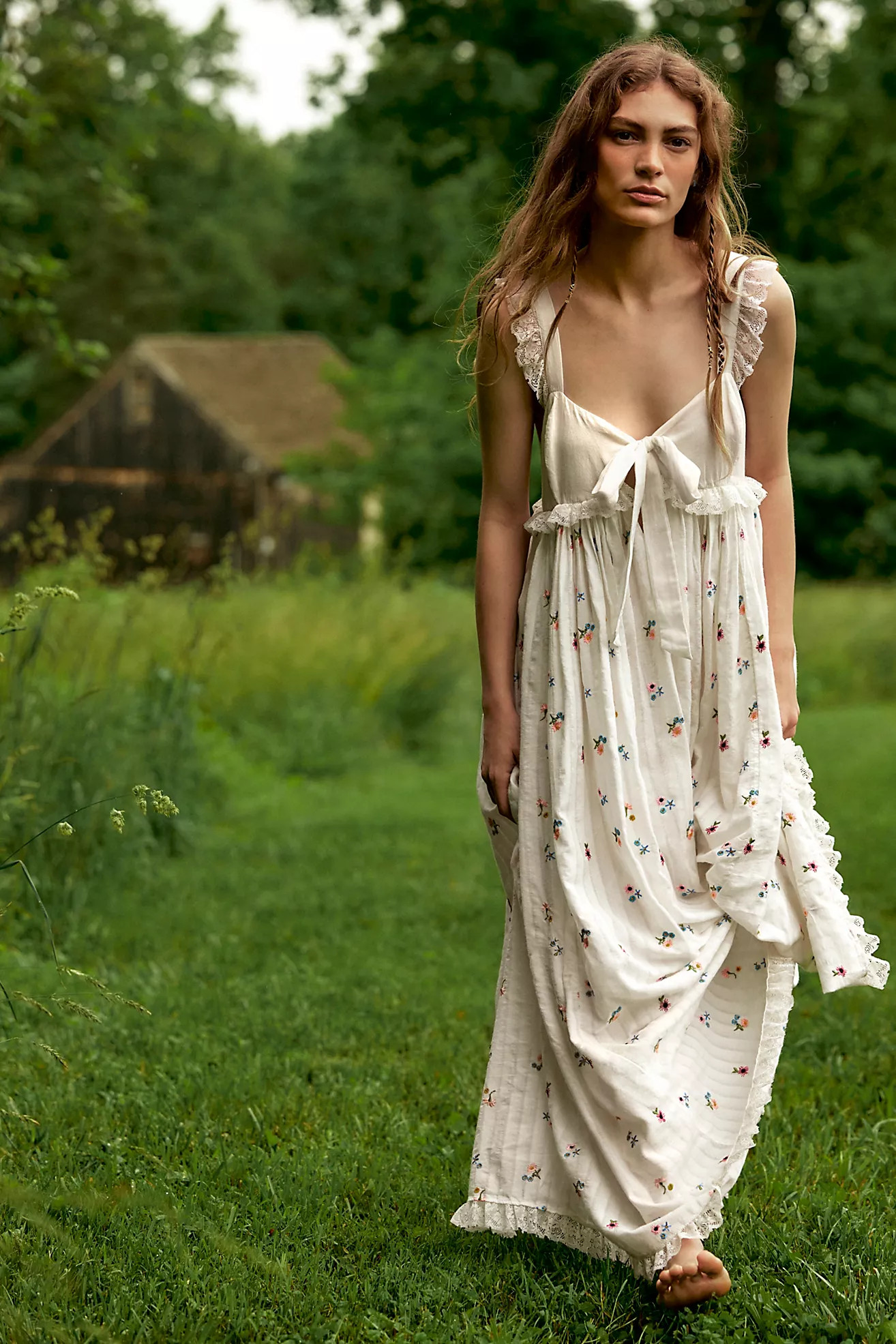 Starlight Babydoll Maxi Dress | Free People (Global - UK&FR Excluded)
