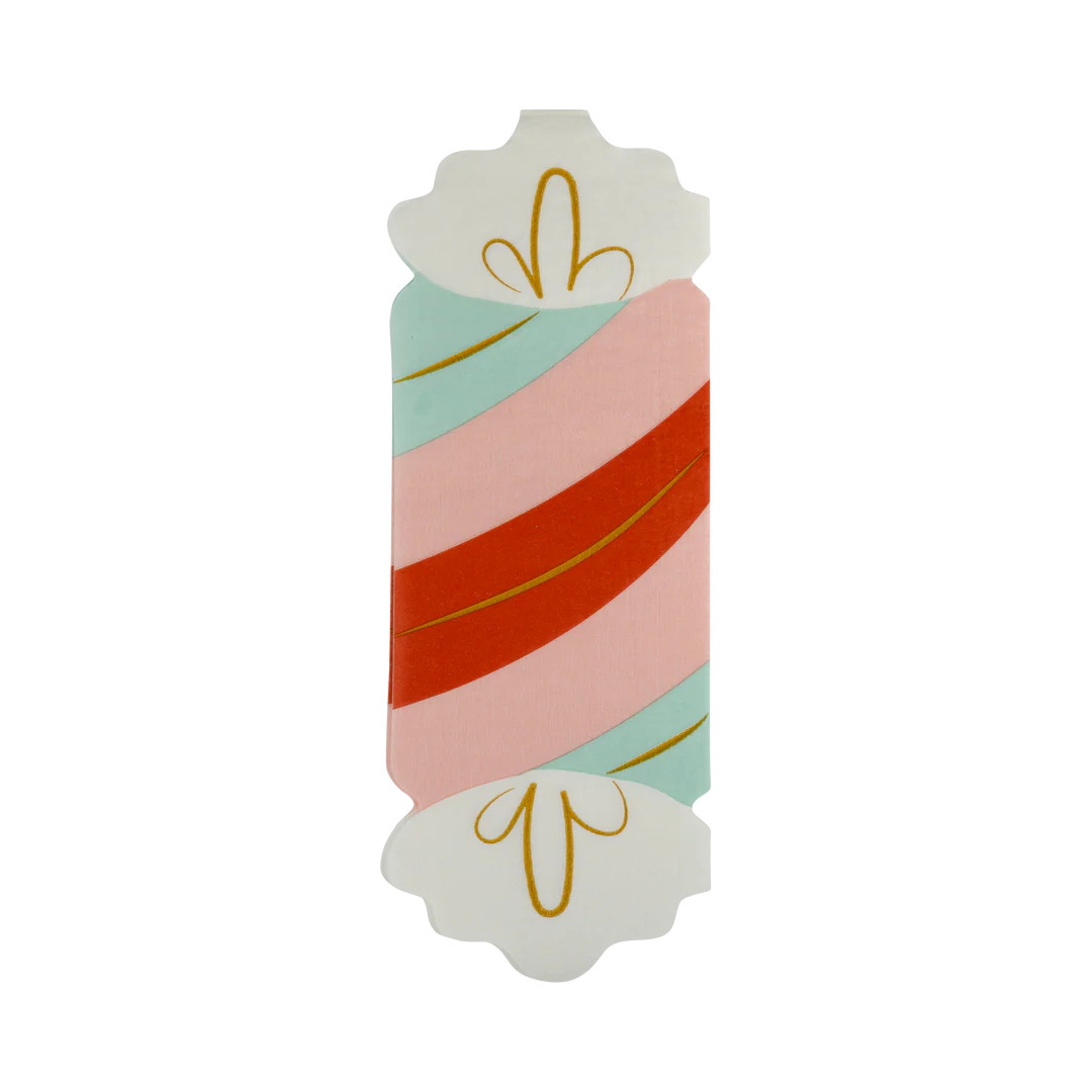 Candy Cane Lane Dinner Napkin | My Mind's Eye