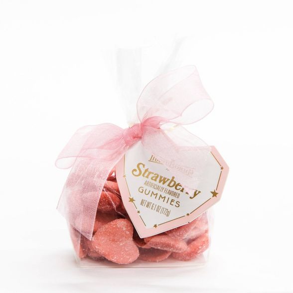 Maud Borup Valentine's Strawberry Gummies Heart Pouch - 6.1oz | Target