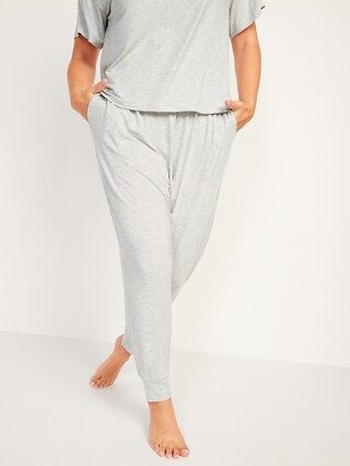 High-Waisted Sunday Sleep Ultra-Soft Jogger Pajama Pants for Women | Old Navy (US)