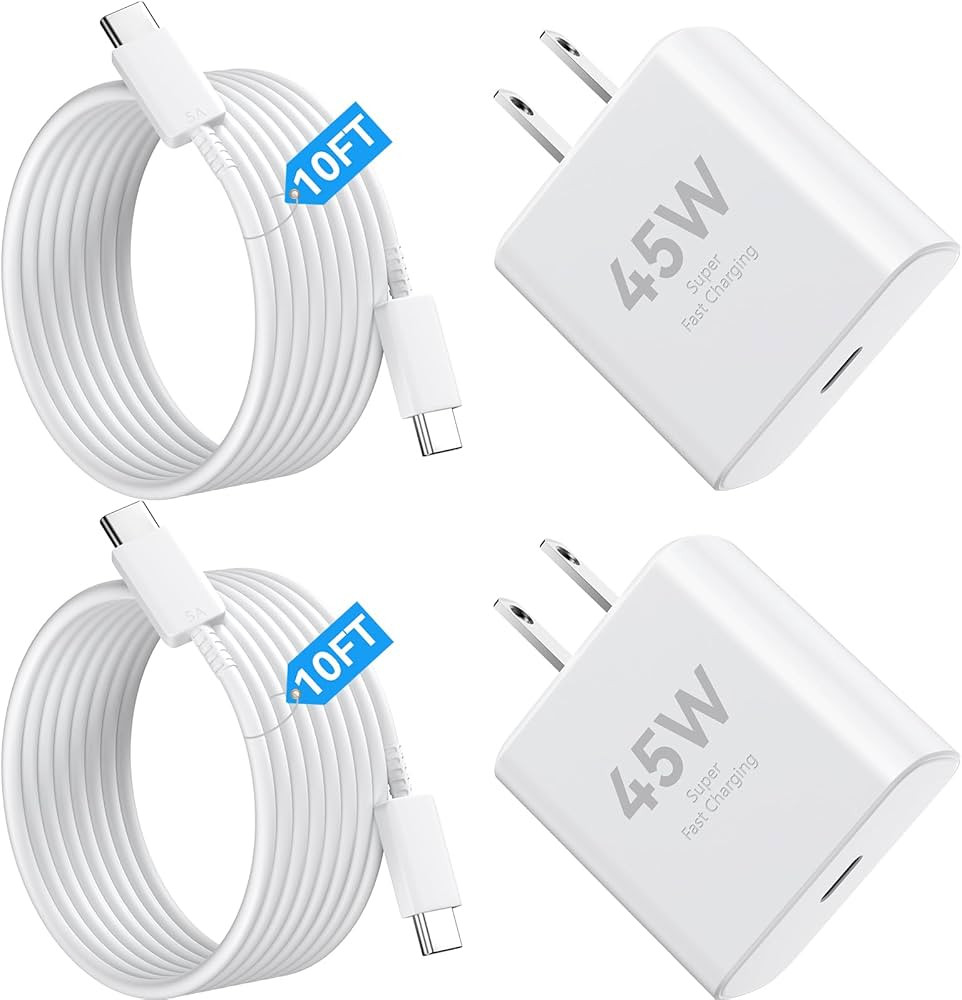 iPhone 17 Pro Max Charger Fast Charging, 45W Super Fast USB C Charger for iPhone 17 Charger Block... | Amazon (US)