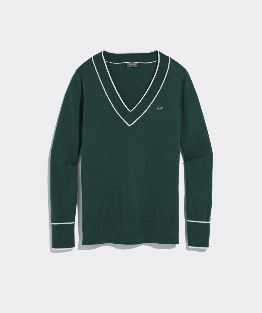 Cotton Cashmere Heritage V-Neck Sweater | vineyard vines