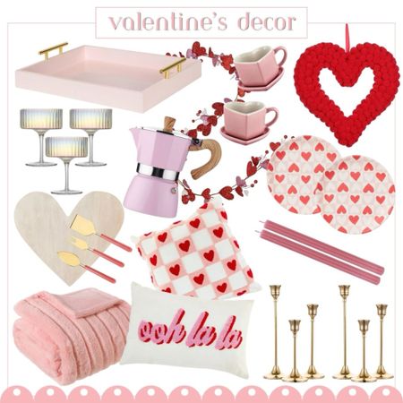 Valentine’s Day is quickly approaching so we’ve gathered up some cute home decor items to make Cupid feel right at home. Most of these can be used long after all the Valentine chocolates have been eaten! 

#LTKSeasonal #LTKhome #LTKfindsunder50