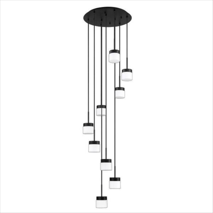 Click for more info about Nuon 9-Light Black Pan - Bed Bath & Beyond - 33434857