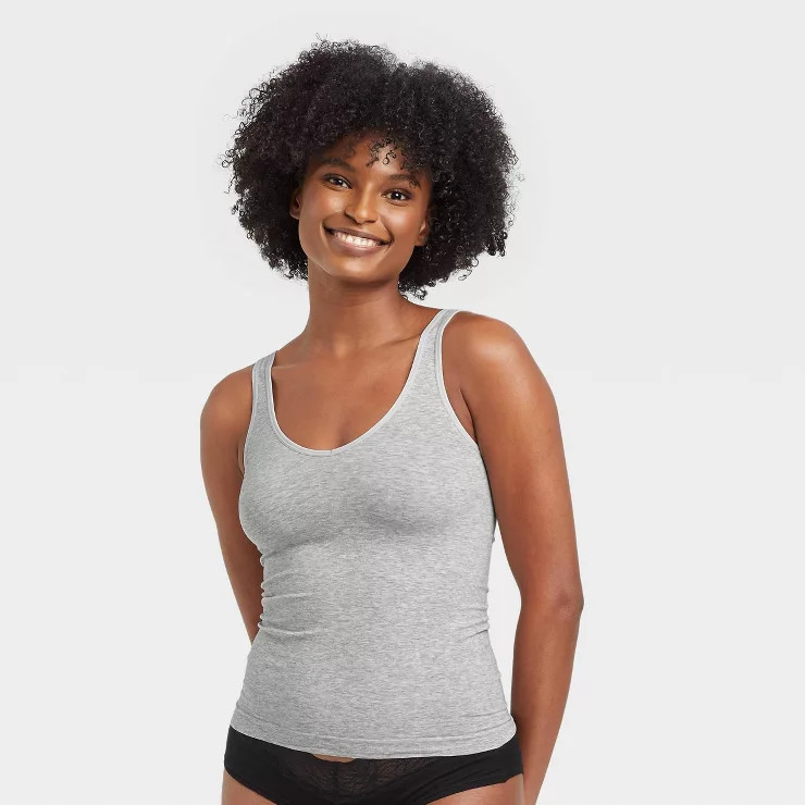 Women's Cotton Seamless Cami - Auden™ | Target