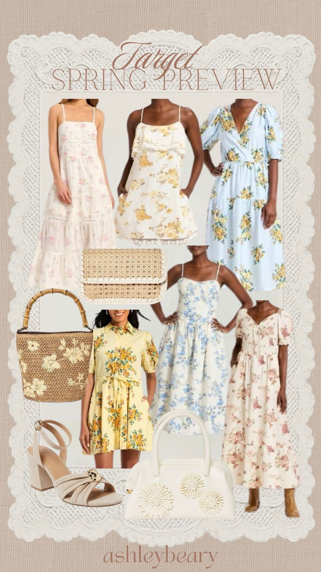 Target spring preview! All women’s clothes/dresses are 20% off right now!  

Floral dress
Spring dress
Summer dress 
Easter dress
Loveshack fancy 
Farm Rio 

#LTKootd #LTKSaleAlert #LTKSeasonal