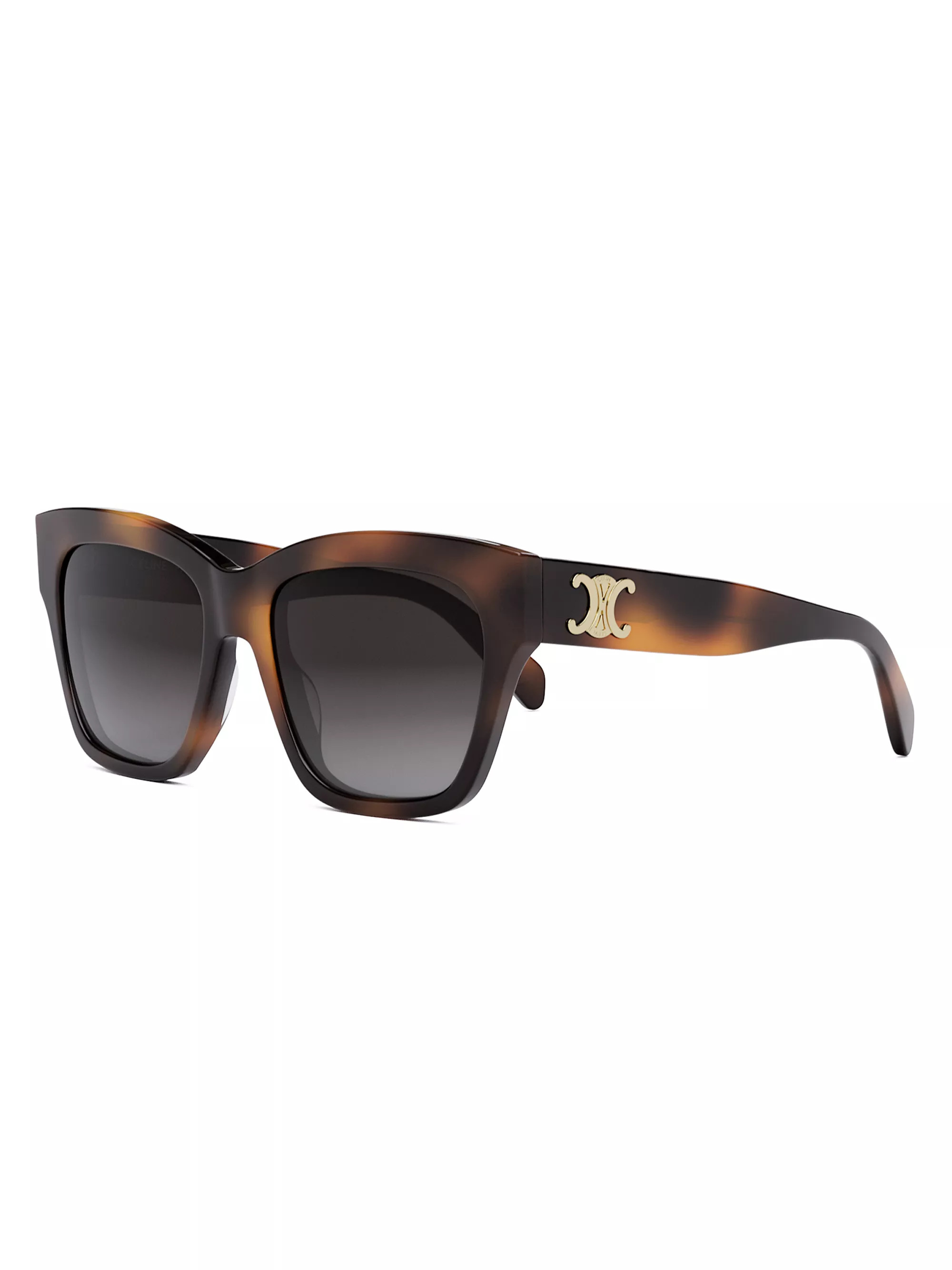 Triomphe 55MM Geometric Sunglasses | Saks Fifth Avenue