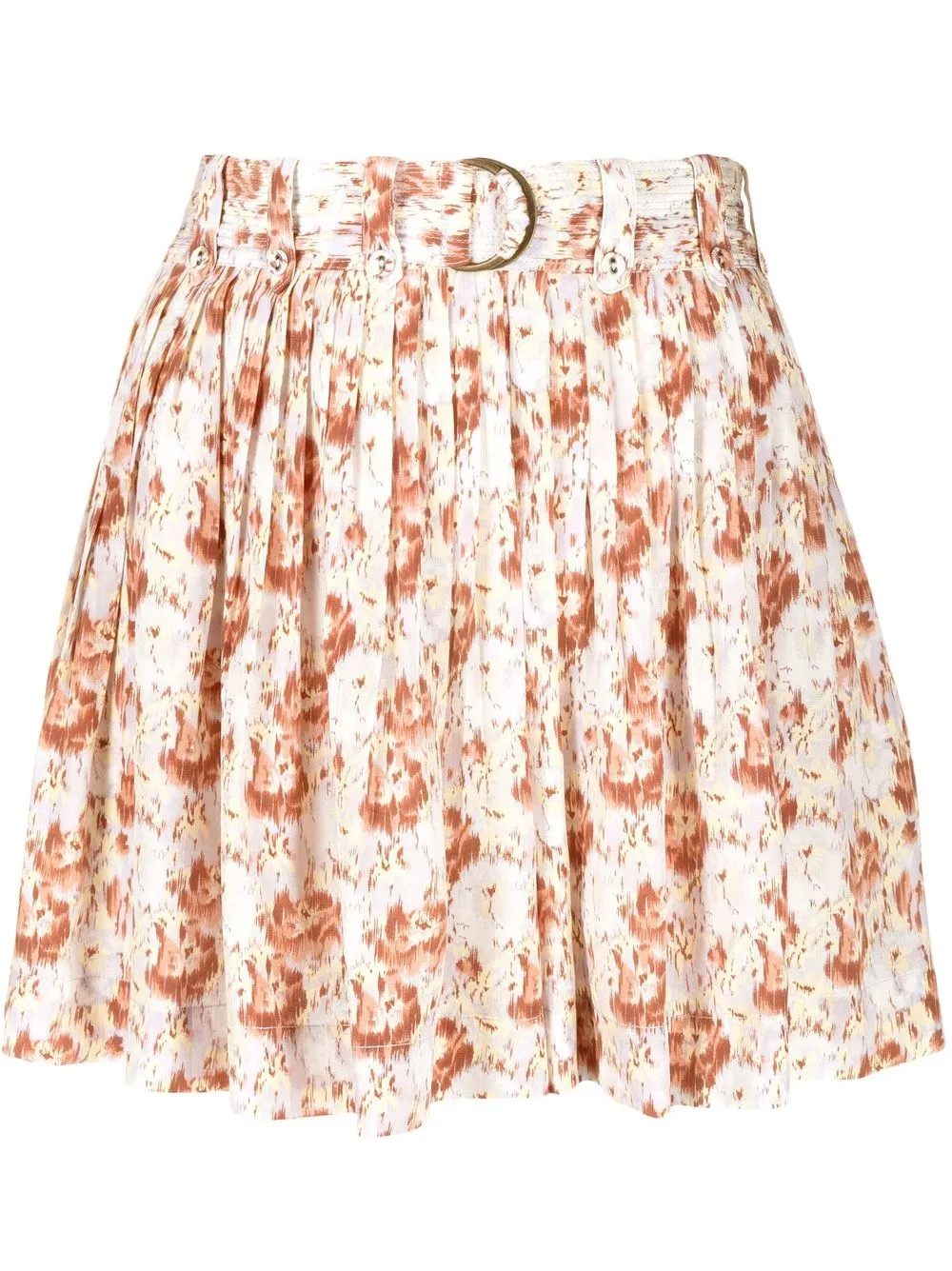 floral-print pleated shorts | Farfetch Global