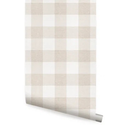 Martianna Checkered Peel and Stick Wallpaper Panel | Wayfair North America