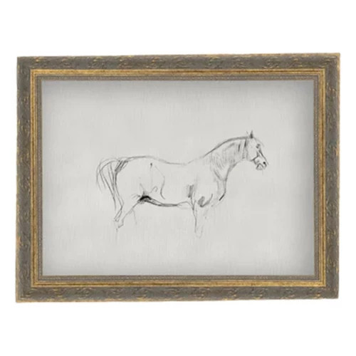 Petal Lane Horse Sketch Print | Scheels
