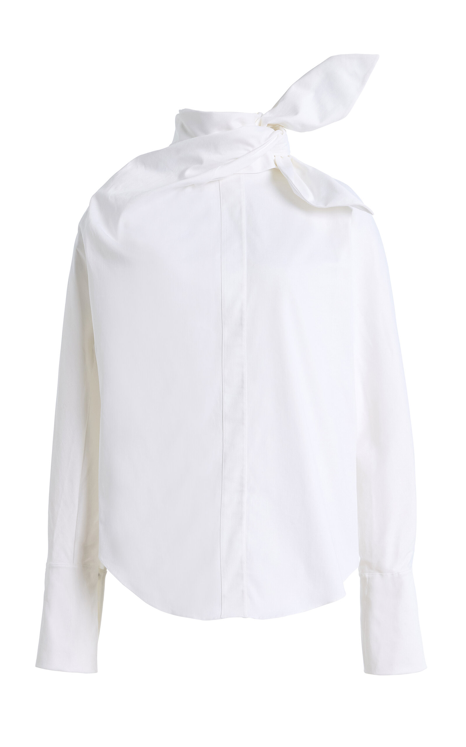 Exclusive Tied Poplin Shirt | Moda Operandi (Global)
