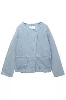 Padded denim jacket | PULL and BEAR UK