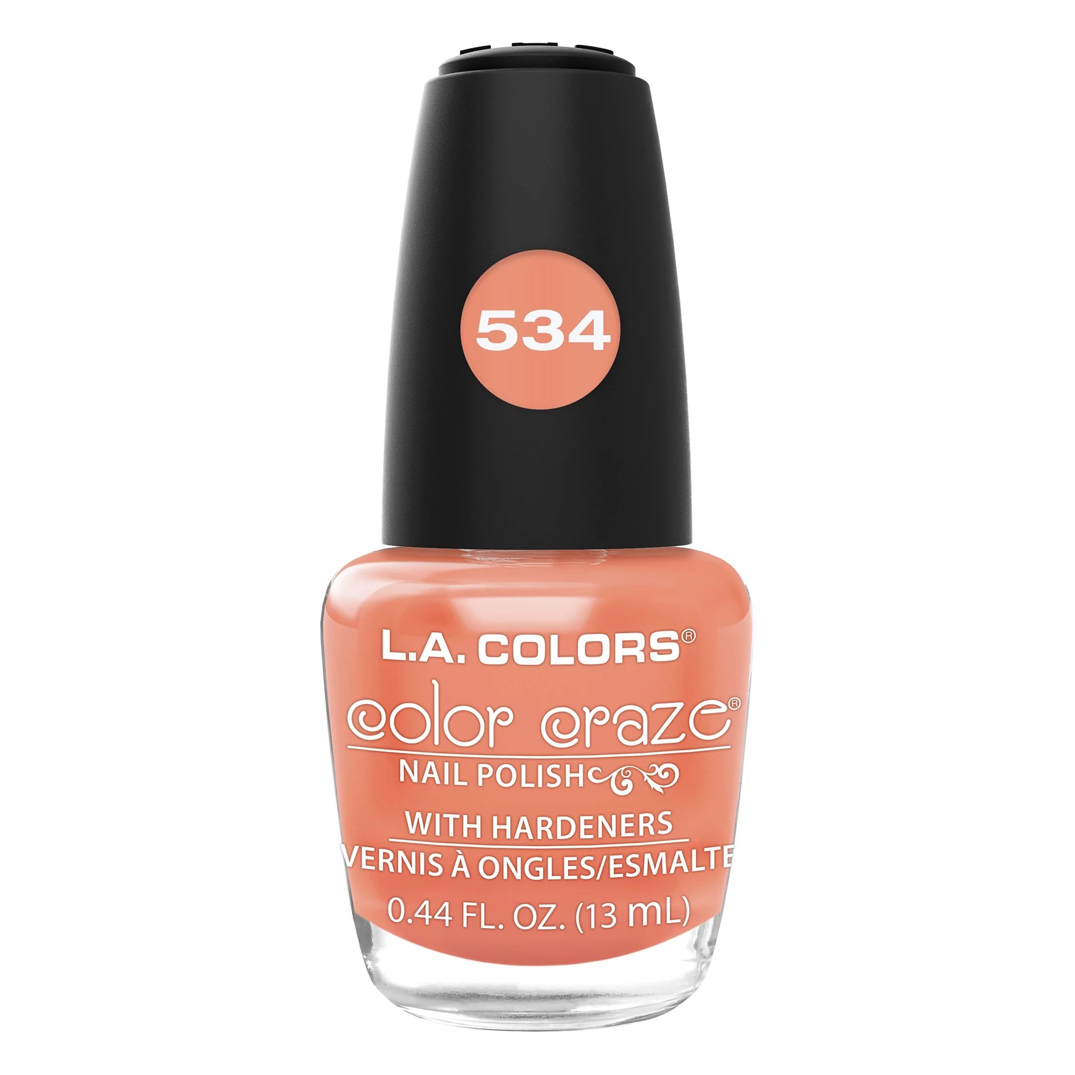 L.A. COLORS Color Craze Nail Polish, Hottie, 0.44 fl oz | Walmart (US)