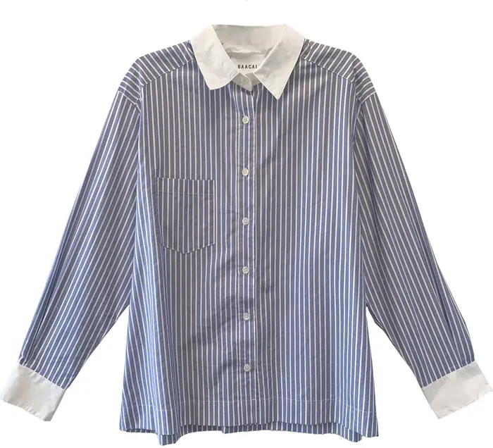 Perfect Oversized Stripe Shirt | Nordstrom