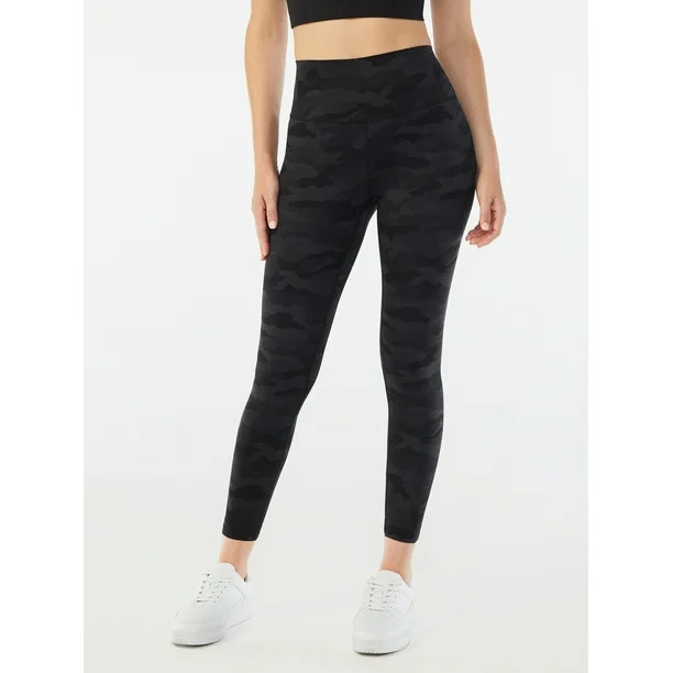 Sofia Active by Sofia Vergara Women?s High Waist Studio Leggings, 27" and 23" Inseam | Walmart (US)