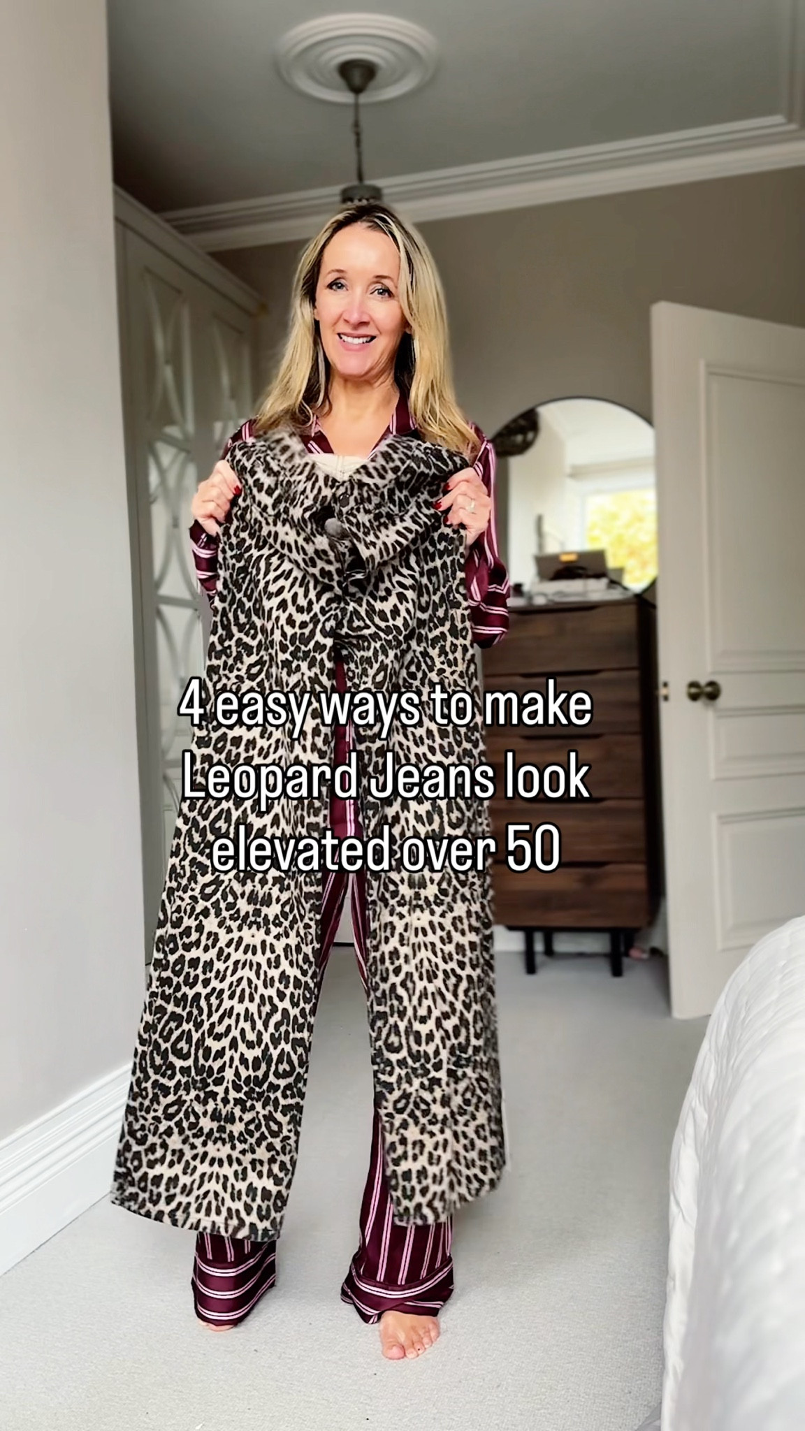 Leopard jeans but elevated.  Pretty ageless but showing how i style them in my 50’s.



#LTKstyletip #LTKuk #LTKover50style