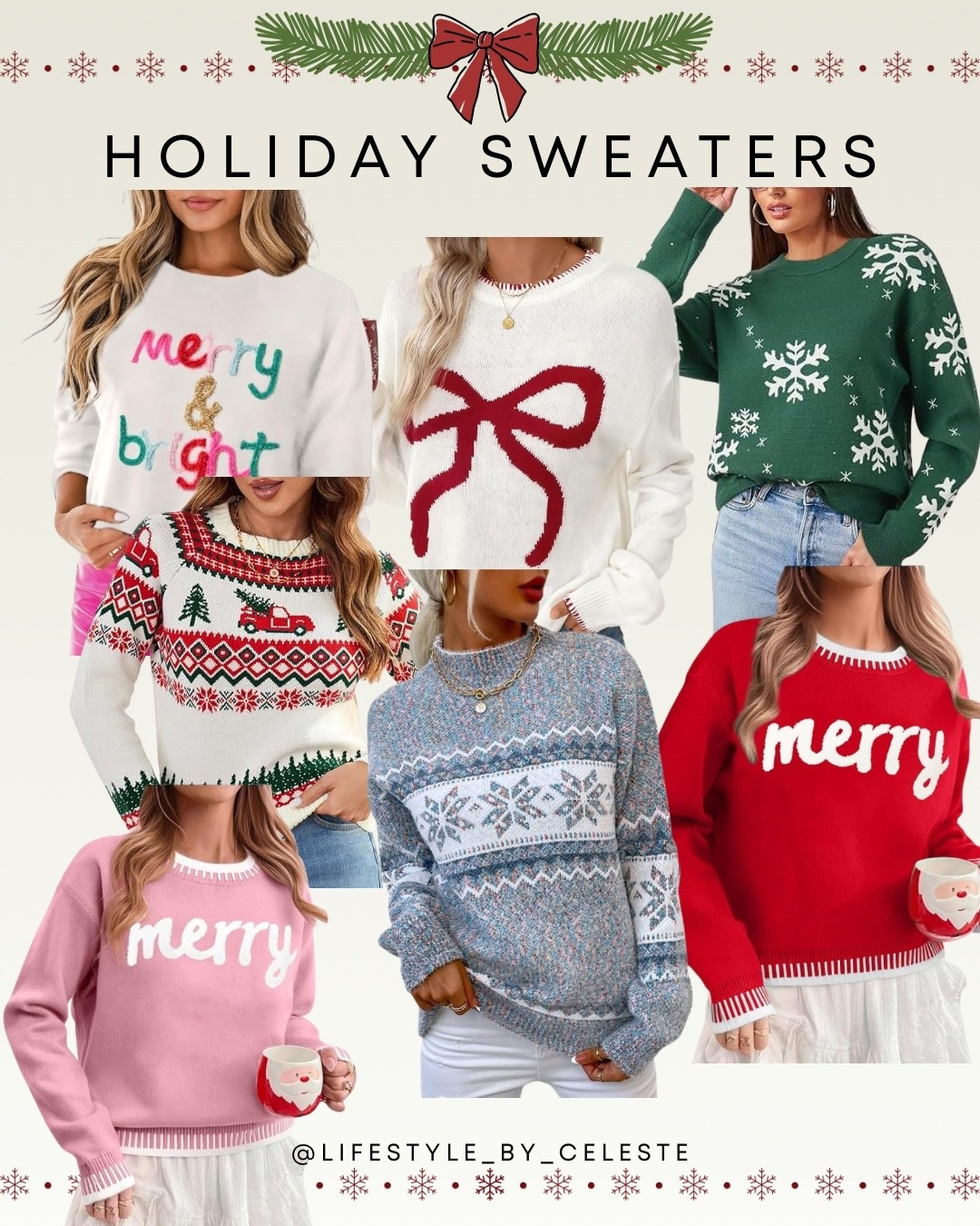 AMAZON HOLIDAY SWEATERS

Perfect for the festive season whether you’re hosting or attending a holiday party , dressing up for work, or just because! 

#LTKCyberWeek #LTKootd #LTKHoliday