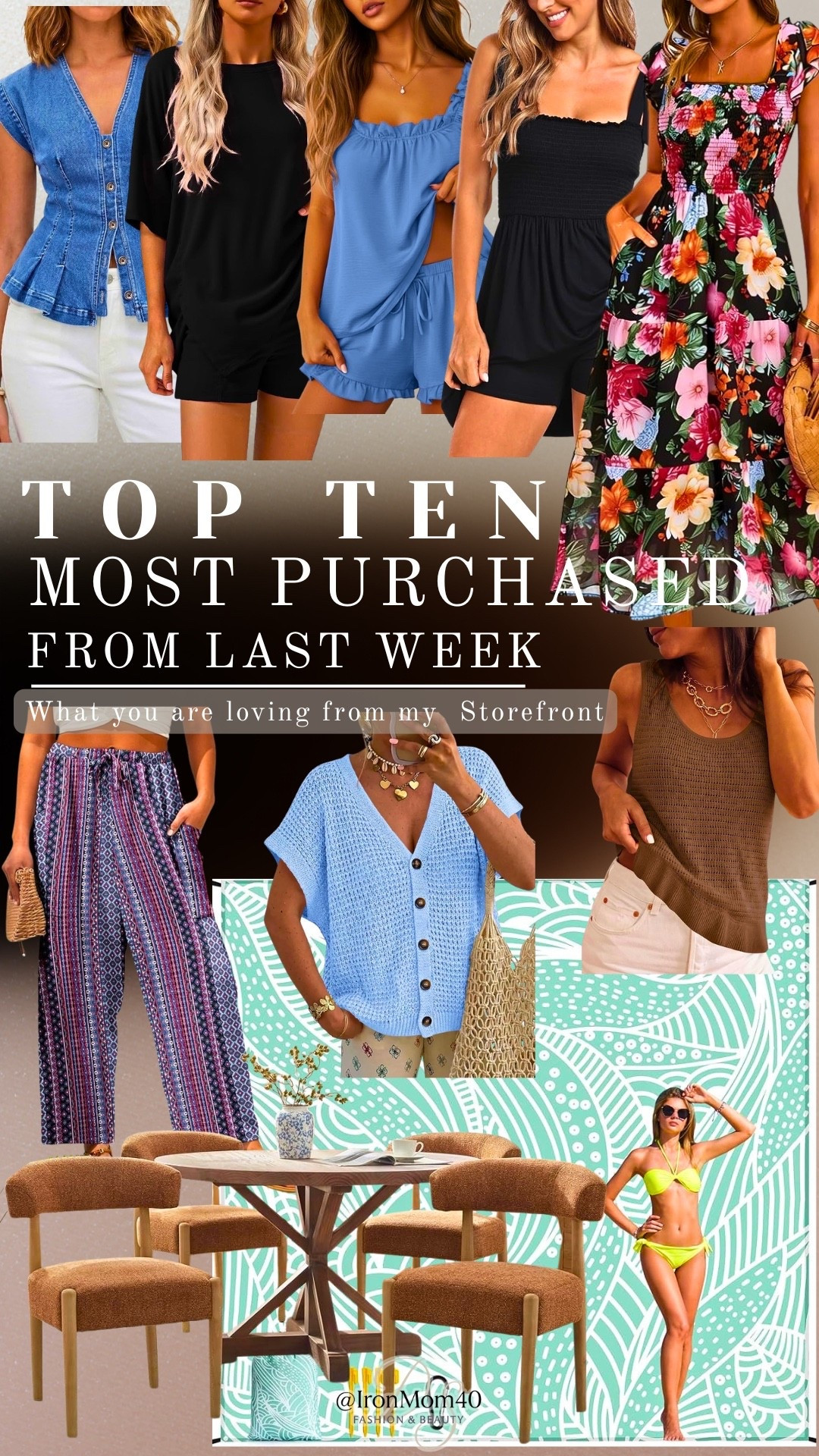 #mostloveditems #weeklytoo10 #weeklytoppurchased

#LTKgrwm #LTKMidsize #LTKOver40