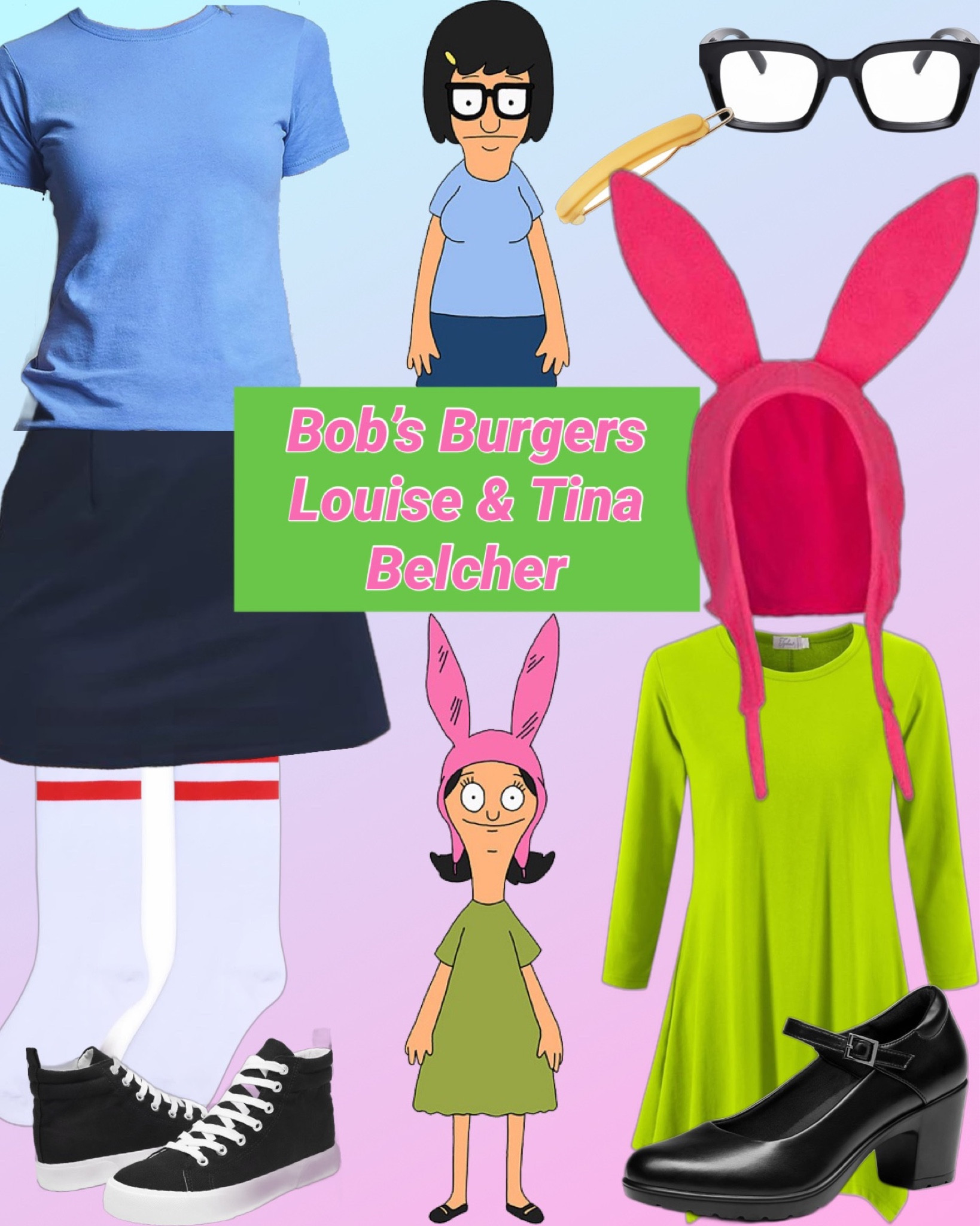 Bob’s Burgers Louise and Tina Belcher Halloween costumes 
Disney bound, Disney, cosplay, costumes, dress up, make believe, Mickey Mouse, Minnie Ears, magic, universal studios, Harry Potter, umbrella academy, Klaus Hargreaves, Fleur Delacour, princess, rapunzel, Wonder Woman, Pixar, theme parks, 

#LTKHoliday #LTKSeasonal
