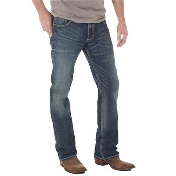 Men's Wrangler Mens Retro Slim Fit Bootcut Jeans Layton 36 32 | Scheels Sports