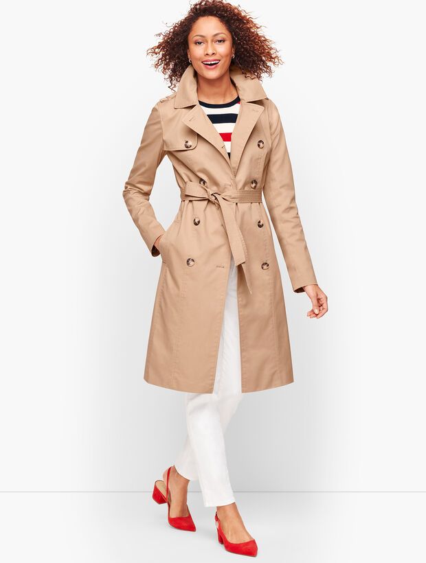 Double Breasted Trench Coat | Talbots