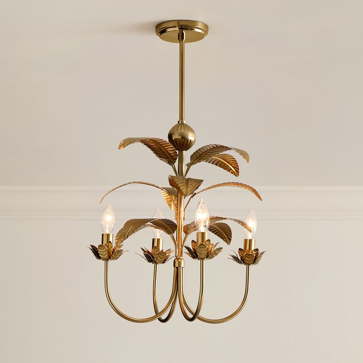 Palm Chandelier (19"-91.5") | Pottery Barn Teen