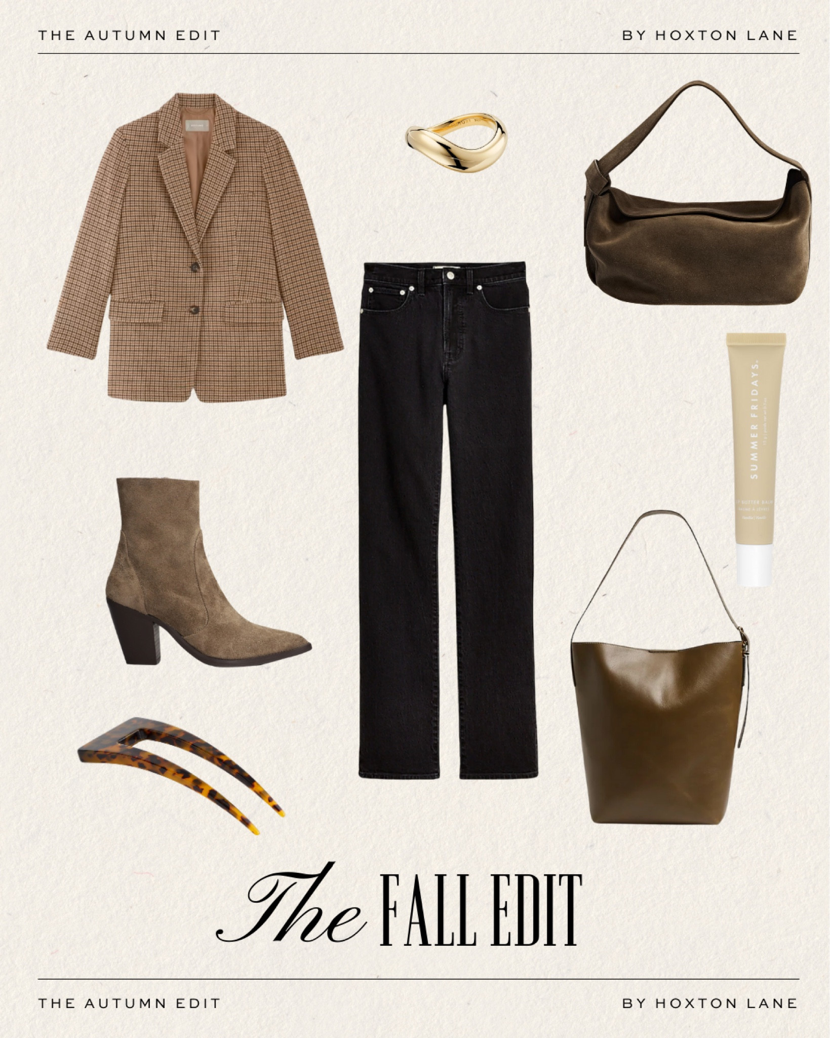 Fall Outfit Ideas, the capsule edition 🍂 Plaid blazer, black jeans, suede purse and suede booties outfit #LTKFall #LTKAutumn

#LTKSeasonal #LTKxMadewell #LTKFindsUnder50
