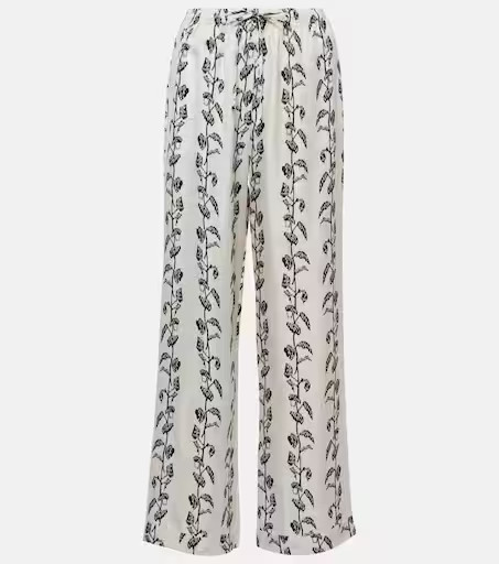 Aurelia silk twill palazzo pants | Mytheresa (US/CA)