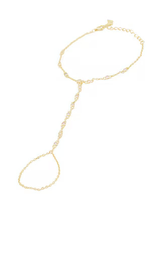 Station Hand Chain in Gold | Revolve Clothing (Global)