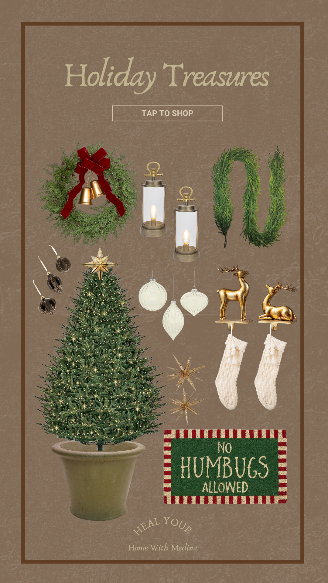 These holiday treasures will instantly make your space feel merry and bright! 

#LTKHome #LTKHoliday