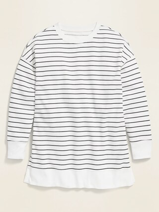 Oversized Vintage Tunic Sweatshirt for Women | Old Navy (US)