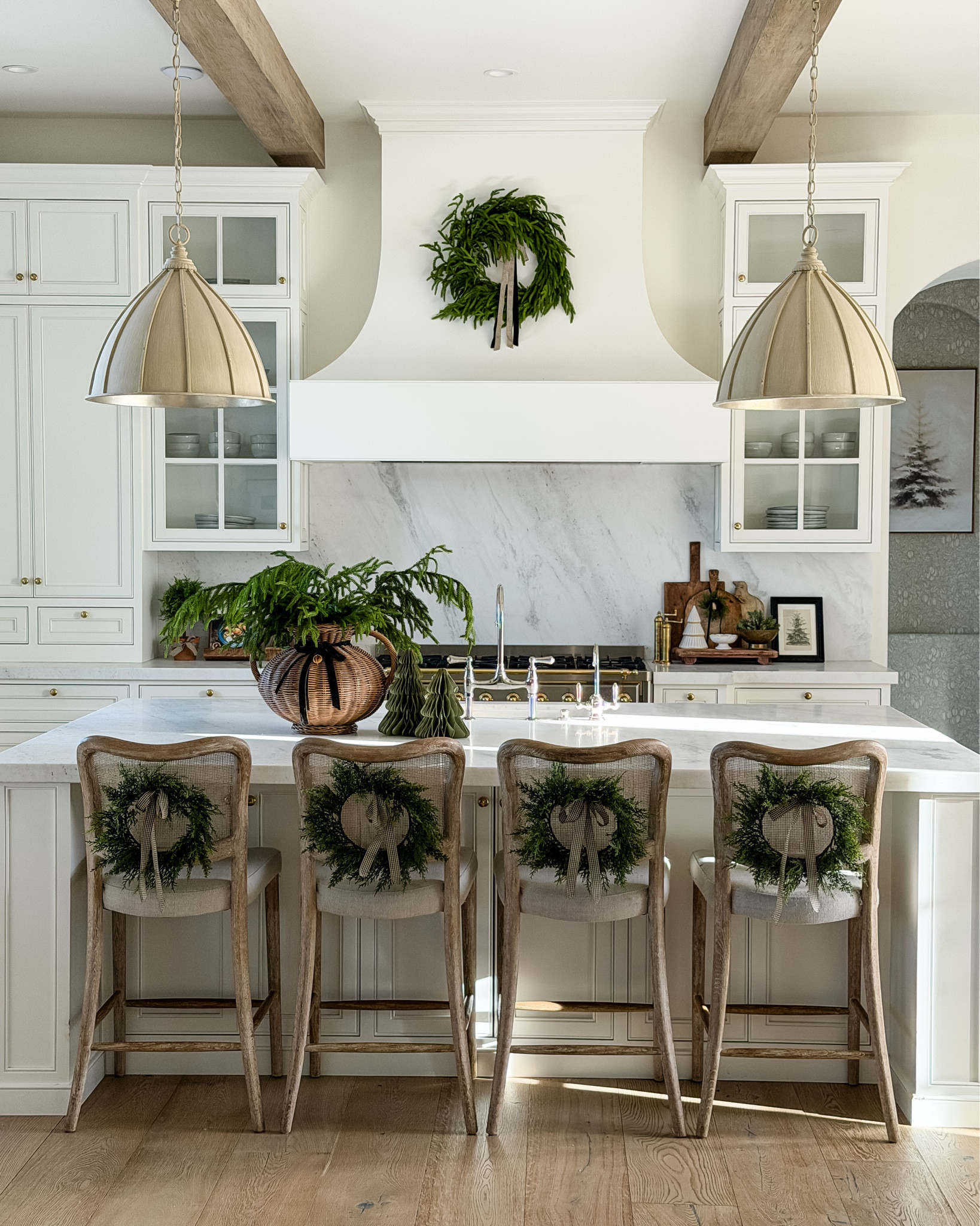 Linking my lighting, plumbing, counter stools & my holiday decor and wreaths!  Sadly the little ones are sold out, but linked some that I could find!

#LTKSeasonal #LTKHome #LTKSaleAlert