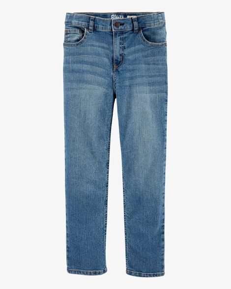 Kid Medium Wash Straight-Leg Jeans - OshKosh B'gosh | Carter's | Carter's Inc