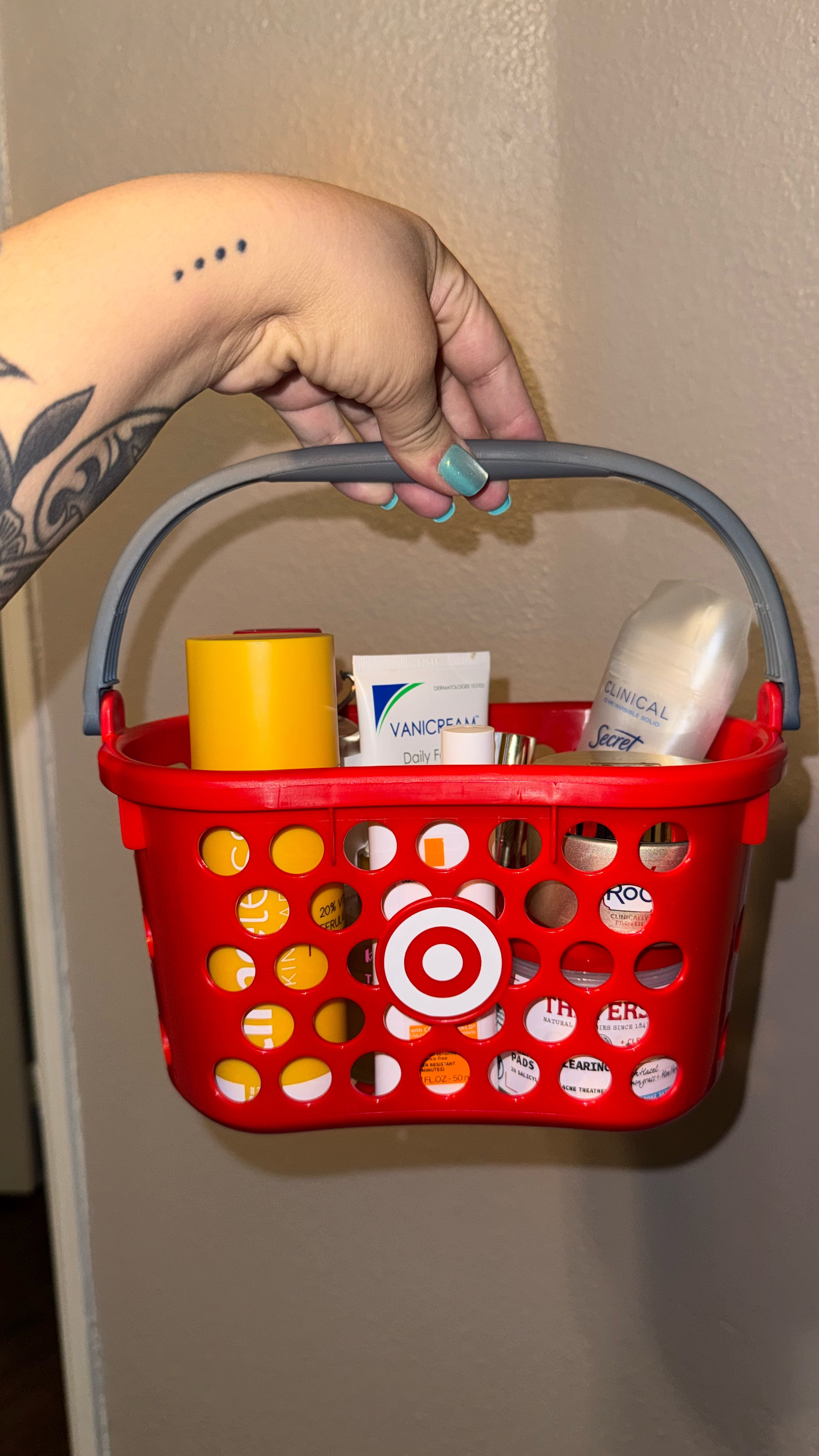 Toddler toy target basket but make it a skin care carrier #targetstyle 

#LTKFamily #LTKKids #LTKBeauty