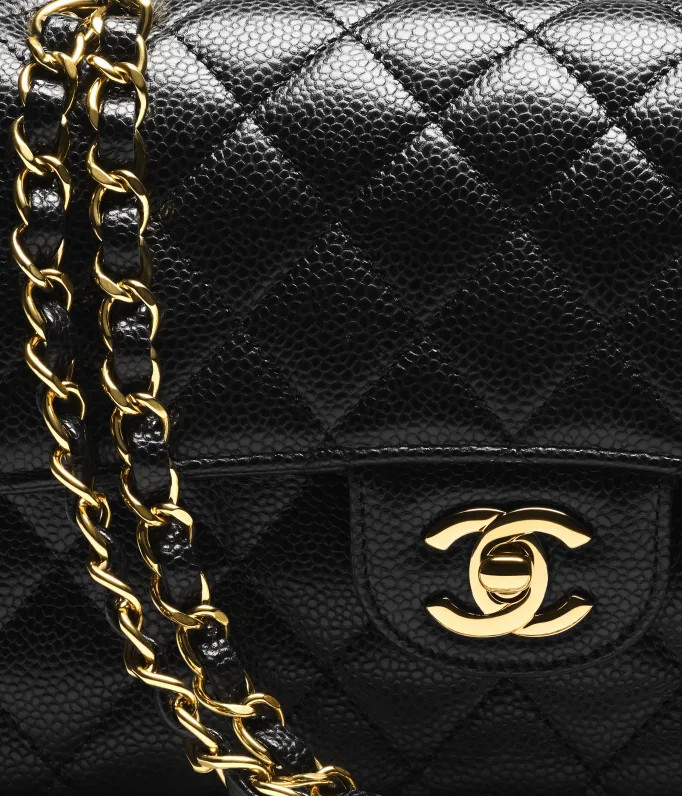 Small Classic Handbag

            
		Grained Calfskin & Gold-Tone Metal
	
		Black | Chanel, Inc. (US)