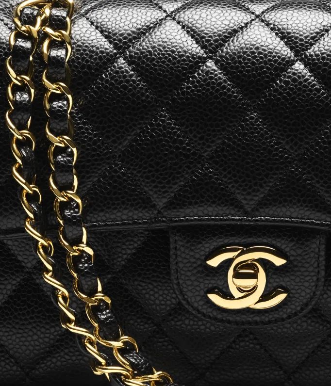 Small Classic Handbag

            
		Grained Calfskin & Gold-Tone Metal
	
		Black | Chanel, Inc. (US)