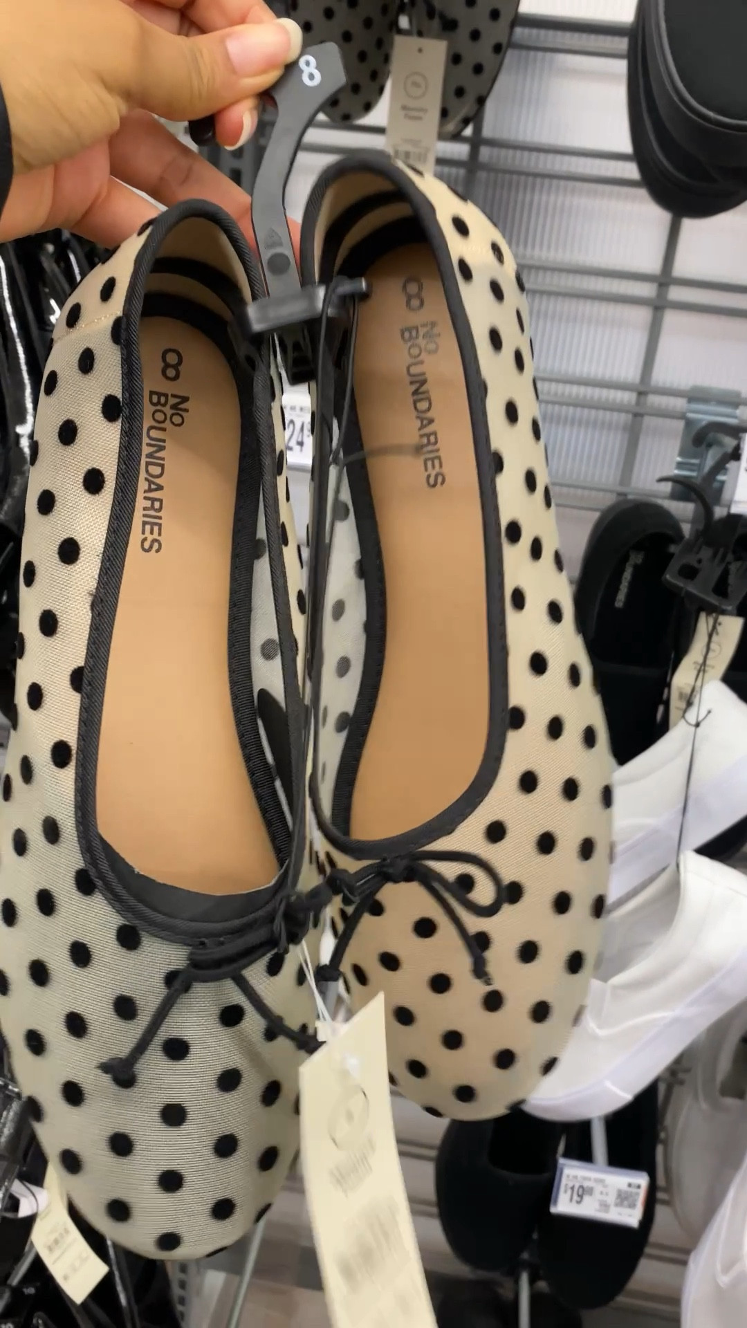 No Boundaries Women's Mesh Ballet Flats #Walmart