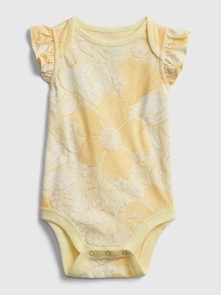 Baby 100% Organic Cotton Mix and Match Print Bodysuit | Gap (US)