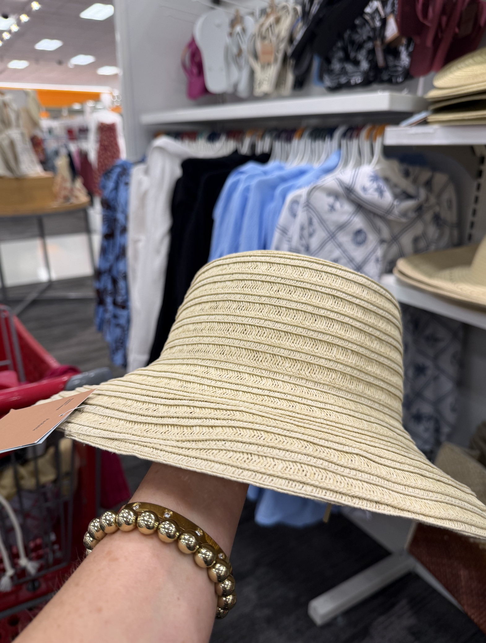 I love a good beach hat and this one is so cute, AND under $15!!

target fashion, target summer, target finds, summer outfits, vacation essentials, summer accessories, affordable summer trends 

 #LTKootd #LTKSeasonal #LTKSwim