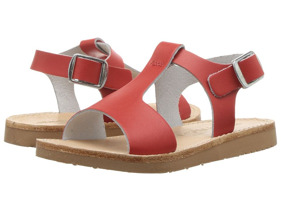 Freshly Picked - Sandal (Infant/Toddler/Little Kid) (Red) Girl's Shoes | Zappos