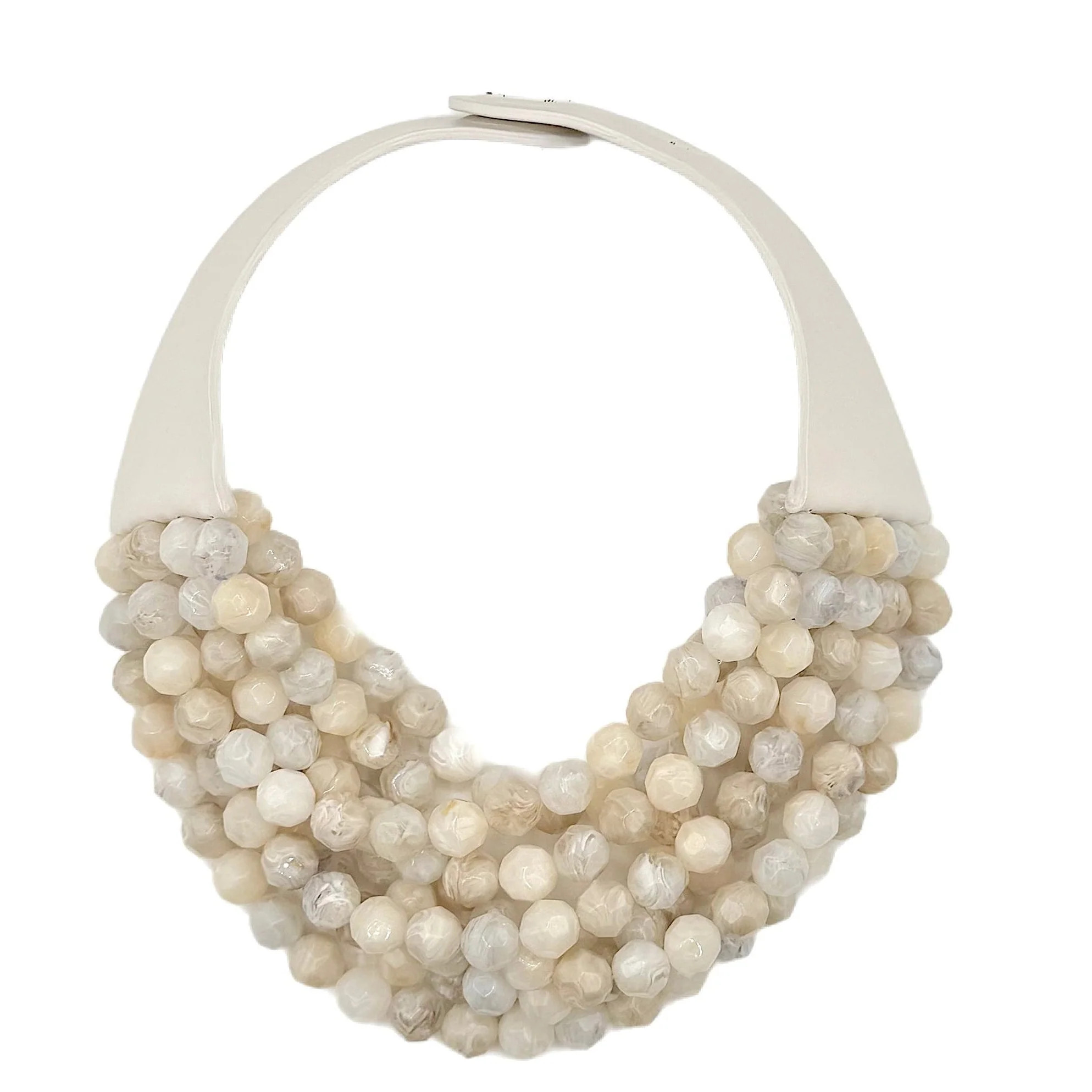 Bella Three Tone Neutral Necklace | Fairchild Baldwin