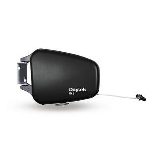 Flexi Dry Single Clothesline in Anthracite Black, 49 Feet Drying Space | The Home Depot