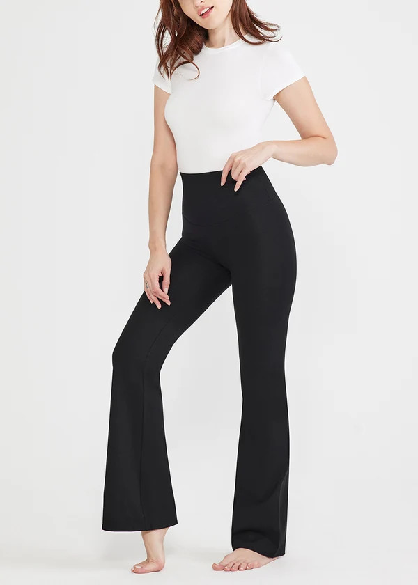 Susie Flare Shaping Legging - 360Sculpt™ Cotton | Yummie