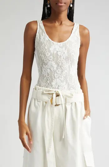 Zimmermann Scoop Neck Lace Bodysuit | Nordstrom | Nordstrom
