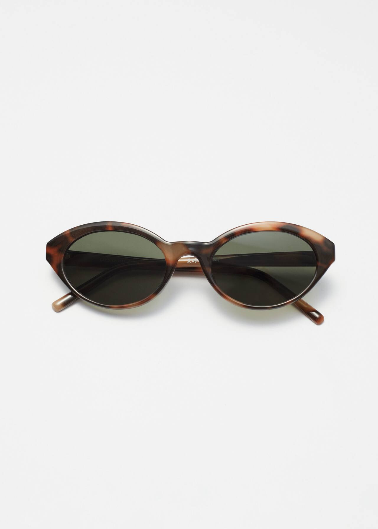Ovale Sonnenbrille - Schildpatt - & Other Stories DE | & Other Stories EU