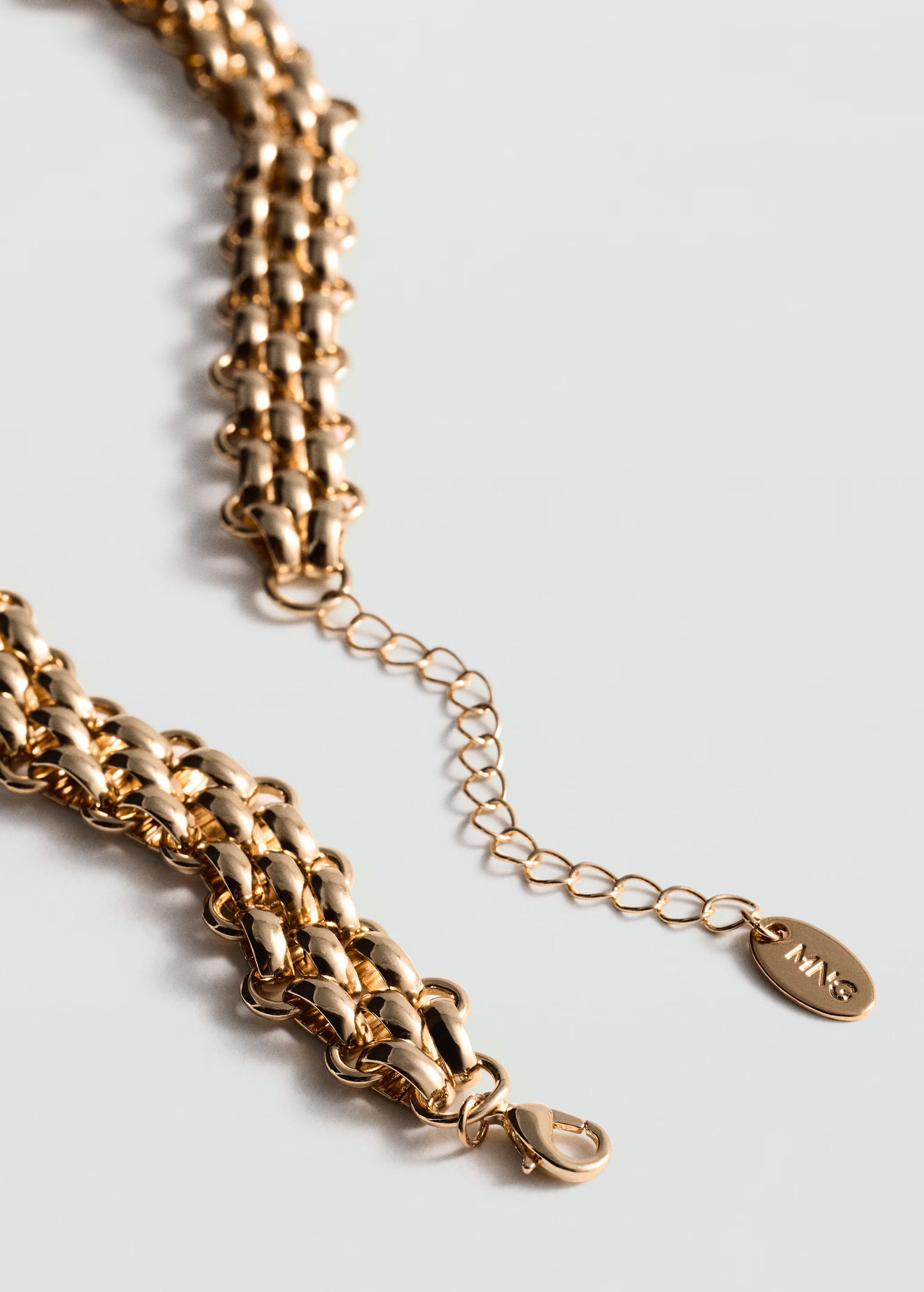 Link necklace - Woman | MANGO USA | MANGO (US)